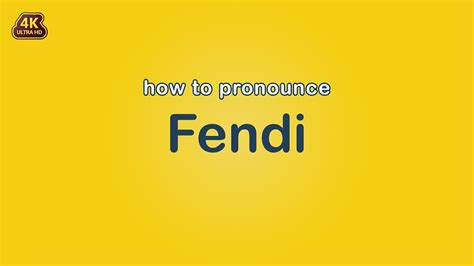 fendi pronunciation|pirelli pronunciation.